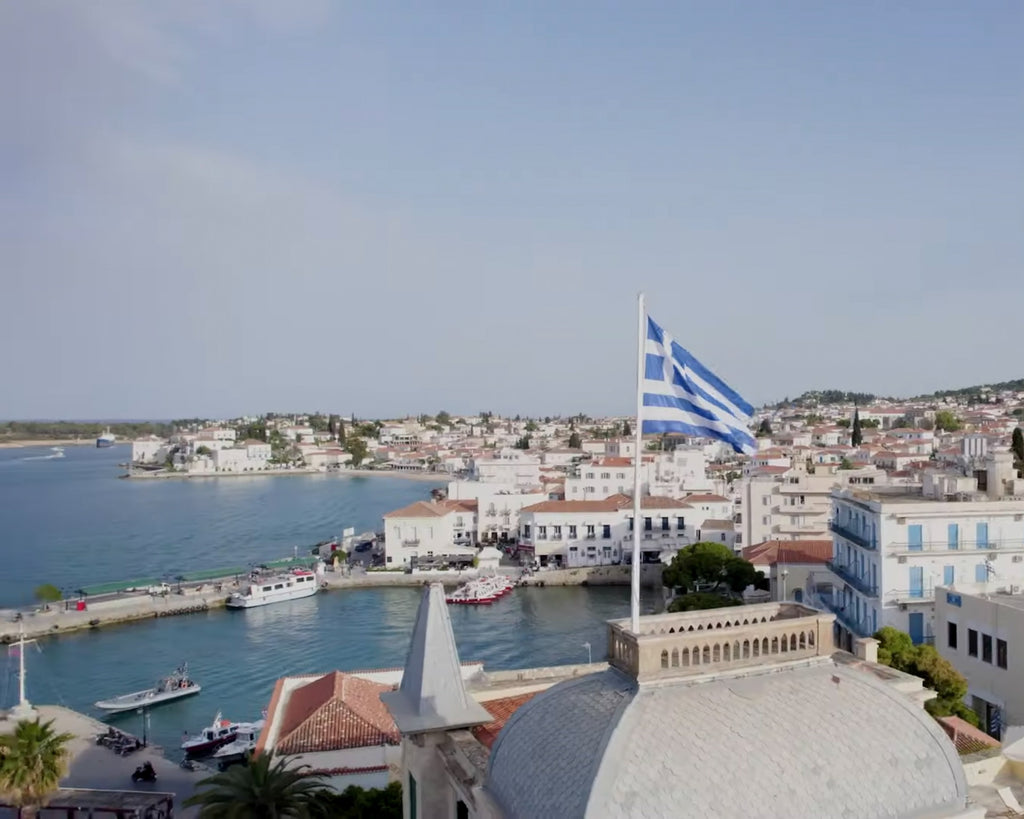 The island of Spetses, Greece