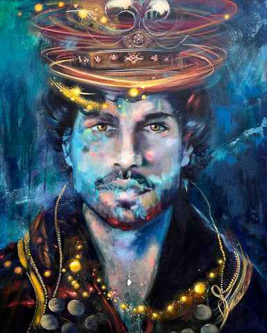 Category King - Oil Painting by artist Elli Milan