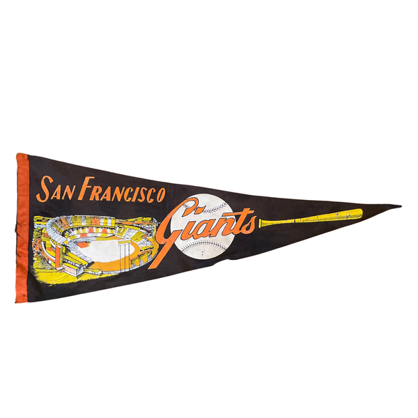 Vintage San Francisco Giants Felt Flag Pennant