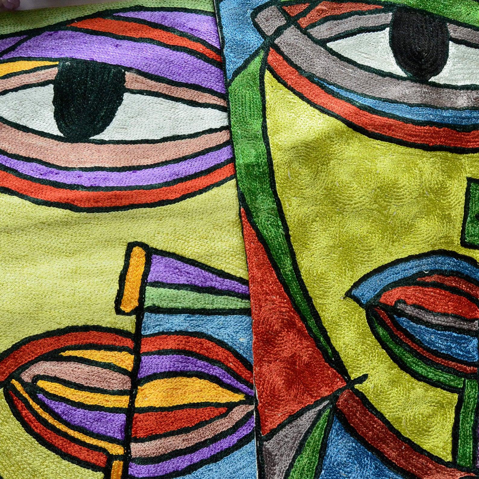 abstract art picasso faces