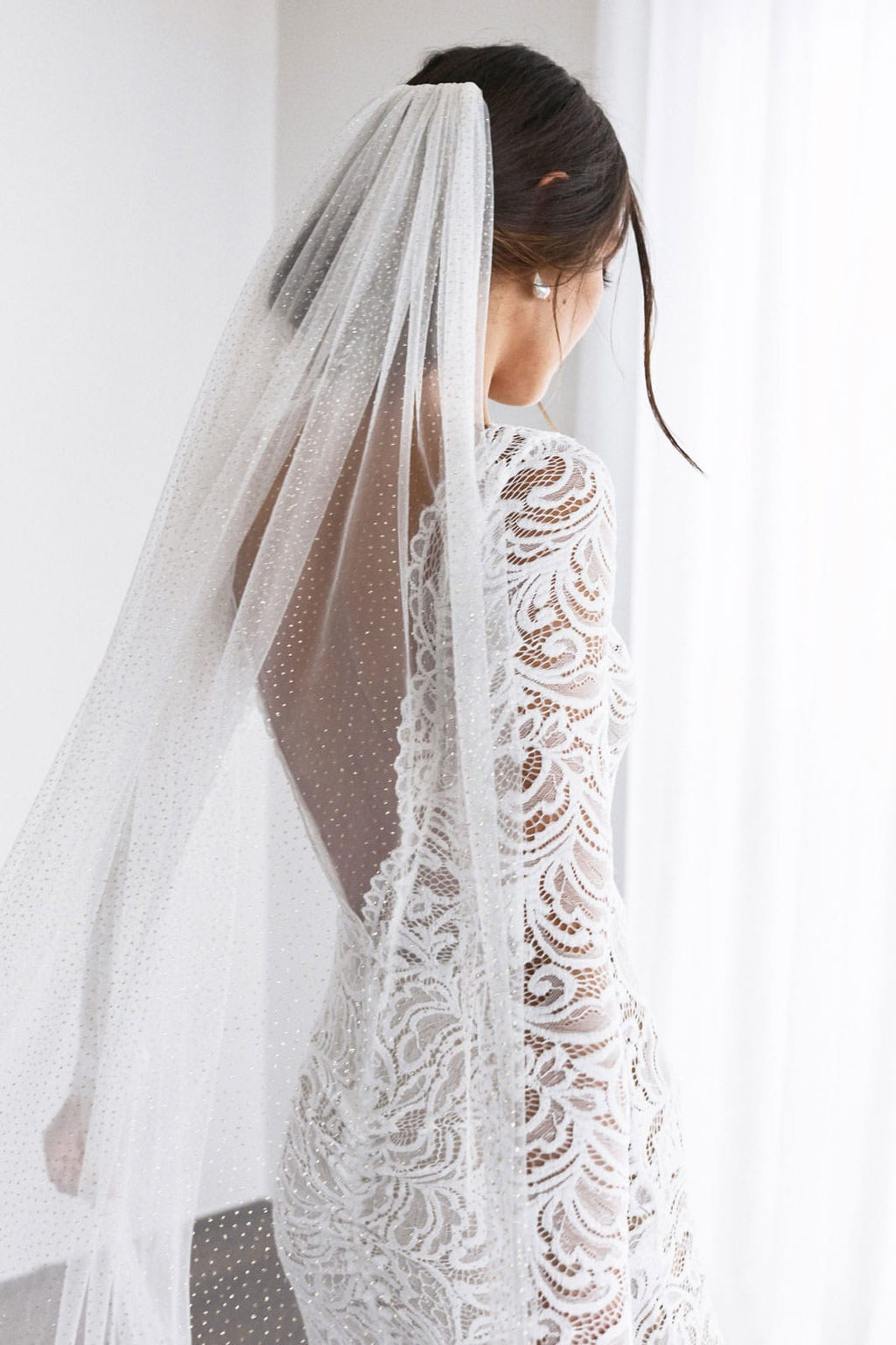 Lace cathedral veil - Bridal veils jewelry - Hello Lovers Australia  Melbourne