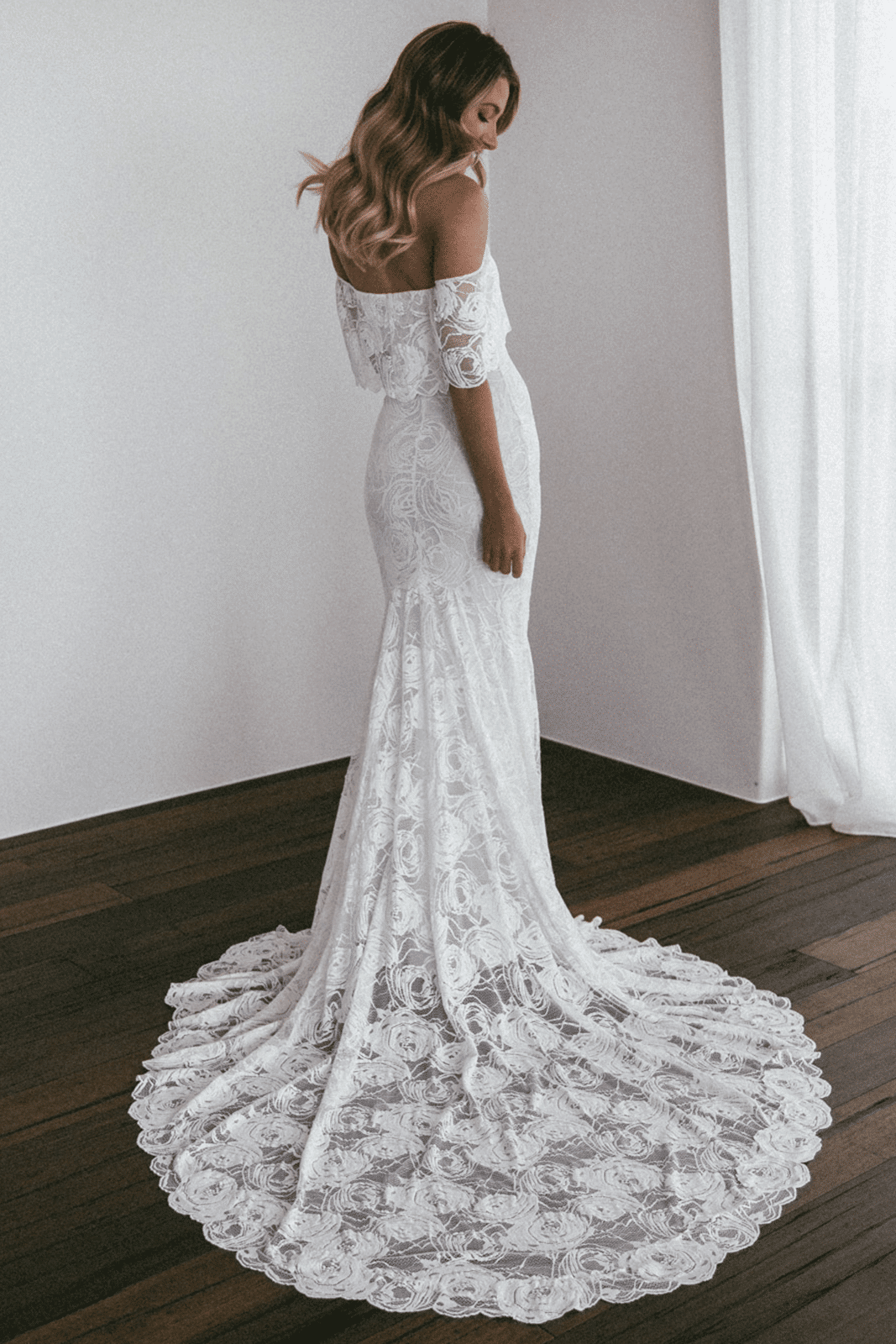 Peaches Gown | Lace Wedding Dress | Made to Order – Grace Loves Lace AU