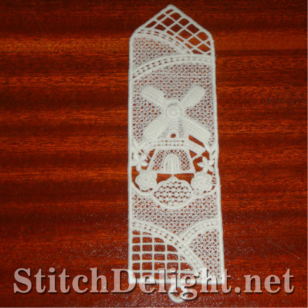 SD0865 Monogram Swan Bookmarks