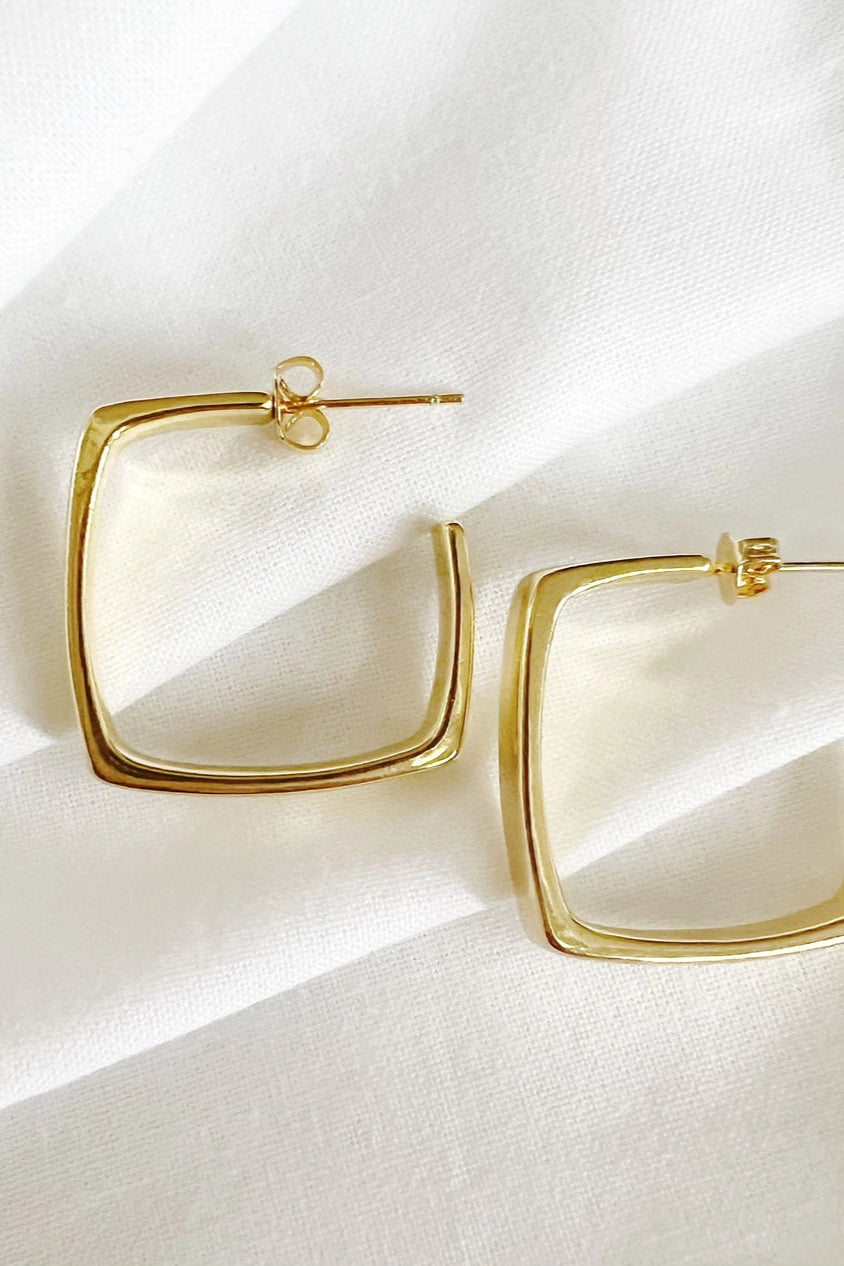 Aries Square Hoops