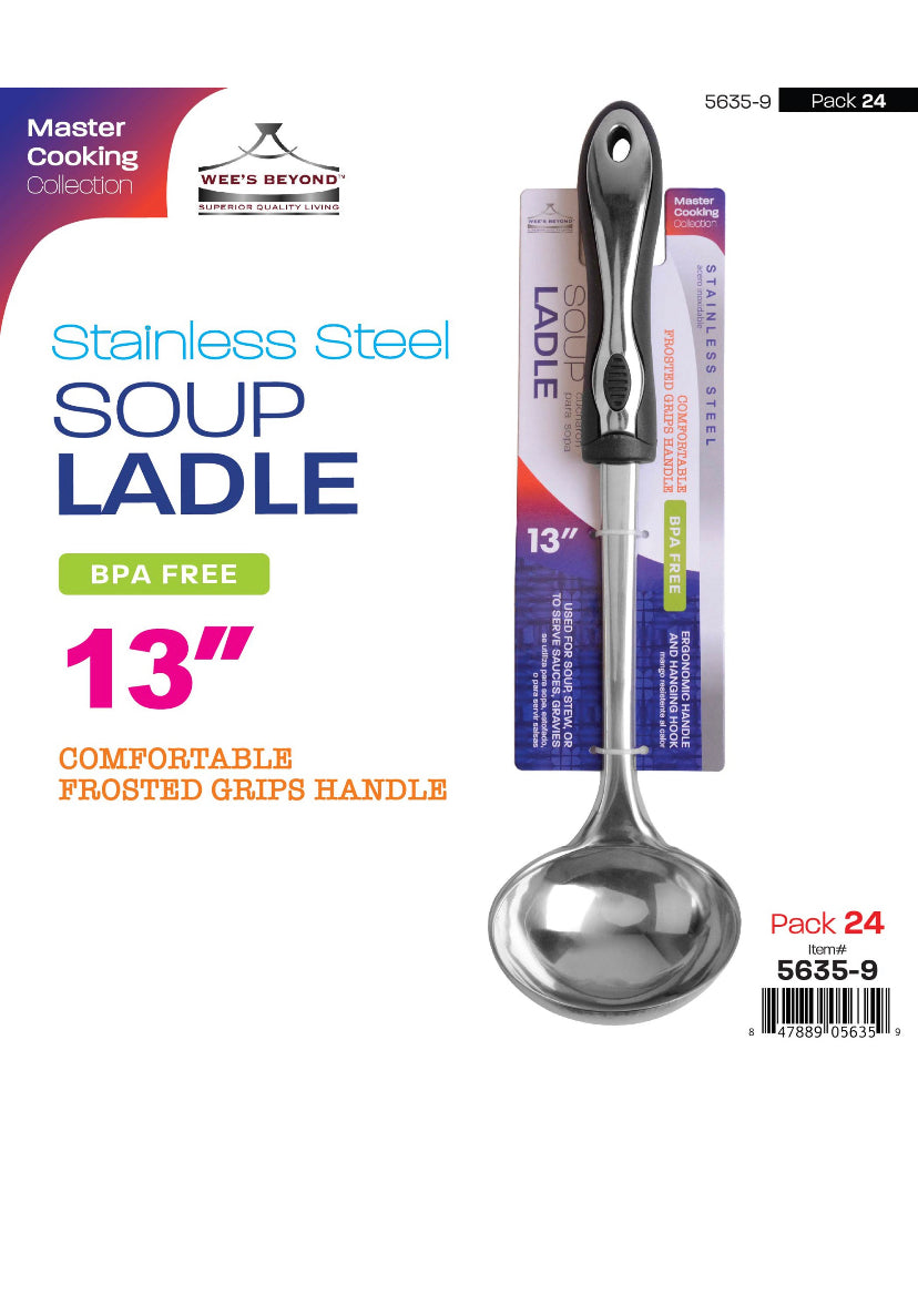 STAINLESS STELL SOUP LADLE (5635) $4.29 - Universal Wholesalers LLC