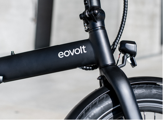 ≫ Bicicleta eléctrica plegable Eovolt Afternoon 20 - Negra