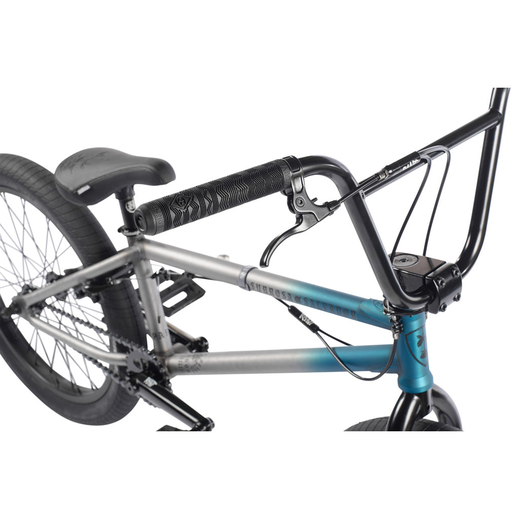 Subrosa Salvador Park Complete BMX Bike (Raw w/ Trans Teal Fade