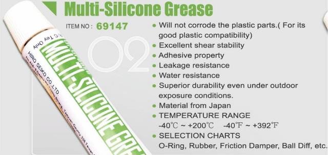 Hiro Seiko 69147 Multi-Silicone Grease | Smokem