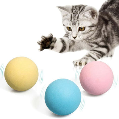 Buy Now - 3-Pack: Realistic Chirping Balls Cat Toys I Aftya Deals