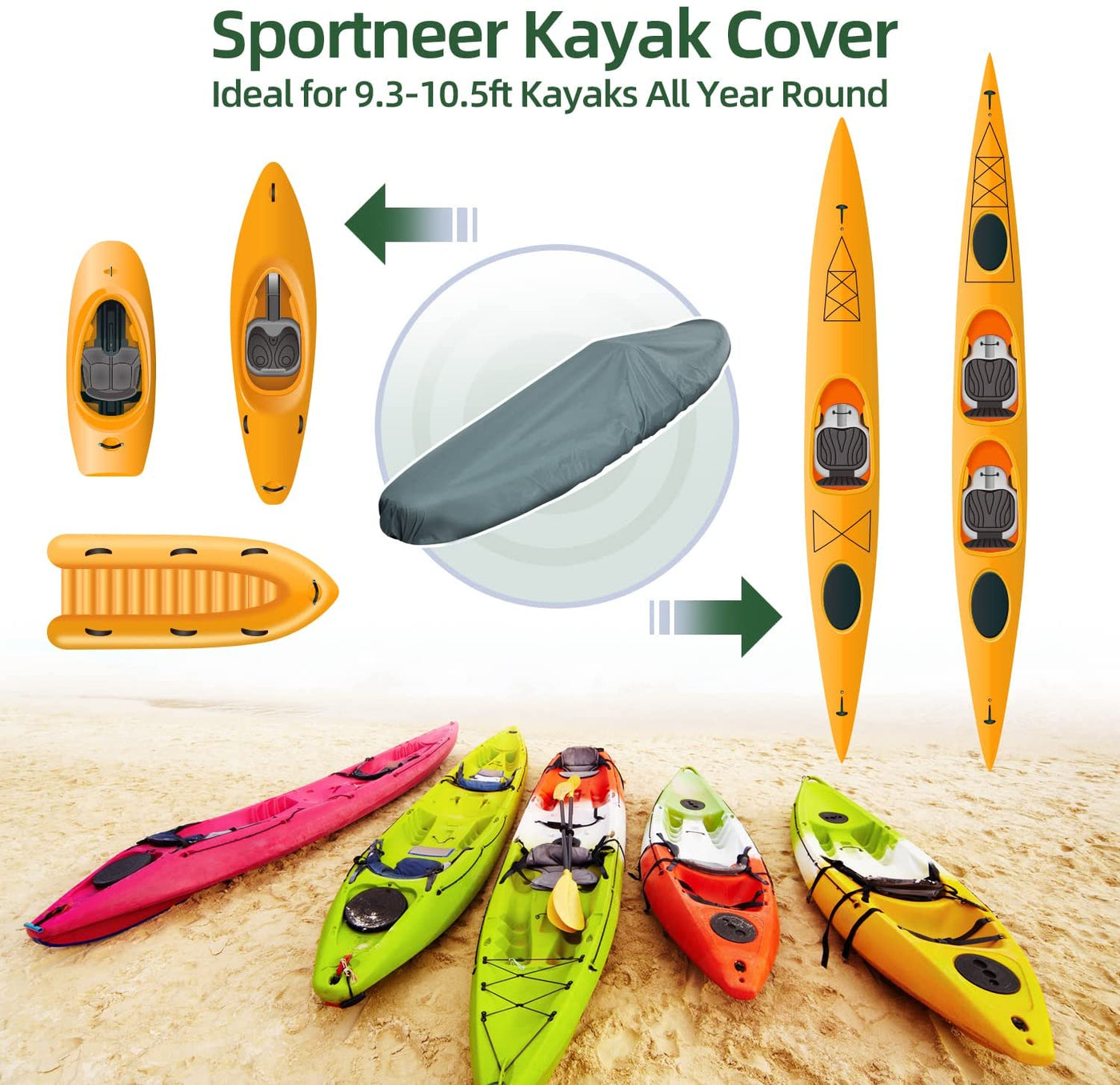Buy Now - Kayak Covers for Outdoor Storage I Aftya Deals