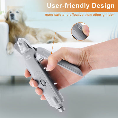 Buy Now - Dog Cat Nail Clipper Grinder with LED Light I Aftya Deals