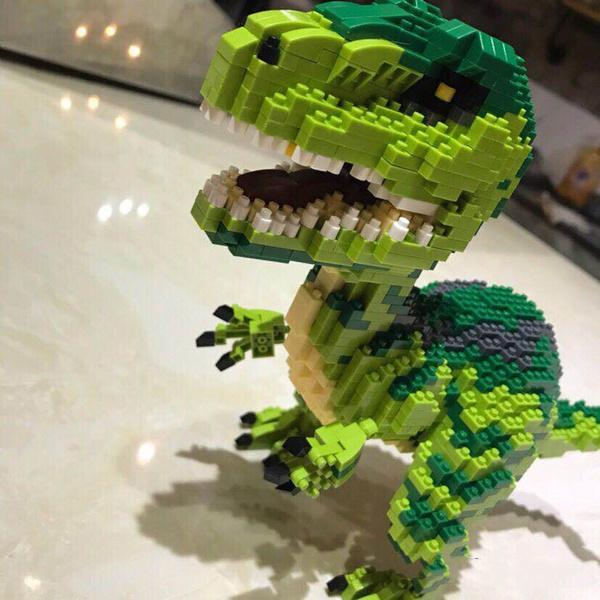 Jurassic Dinosaur Model Building Blocks.