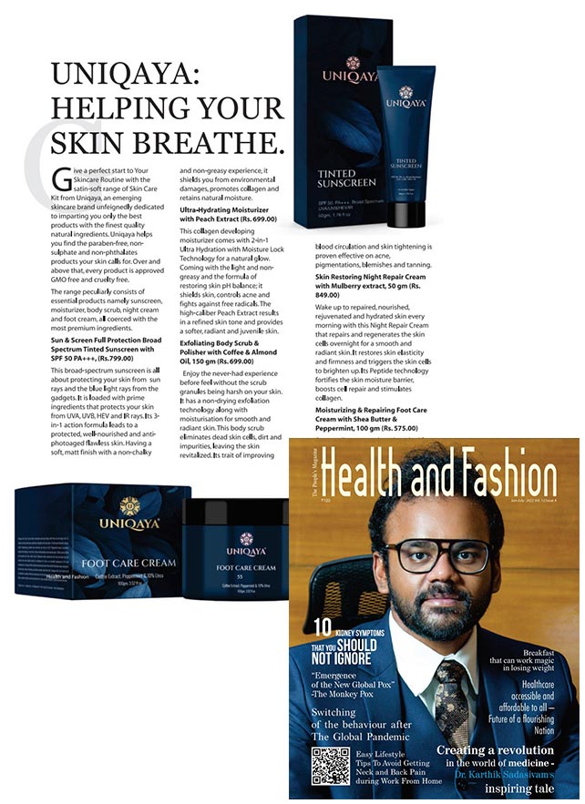 Health and Fashion Magazine