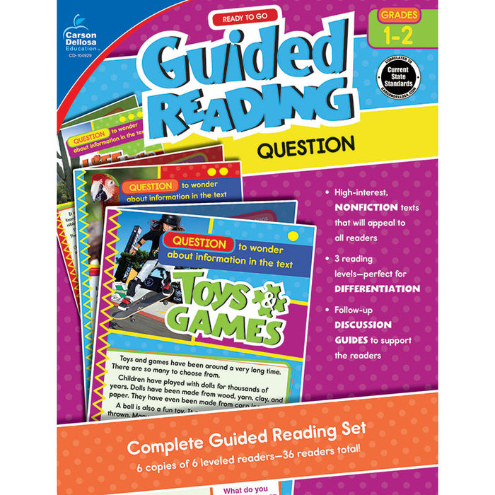 GUIDED READING QUESTION GRADE 1-2