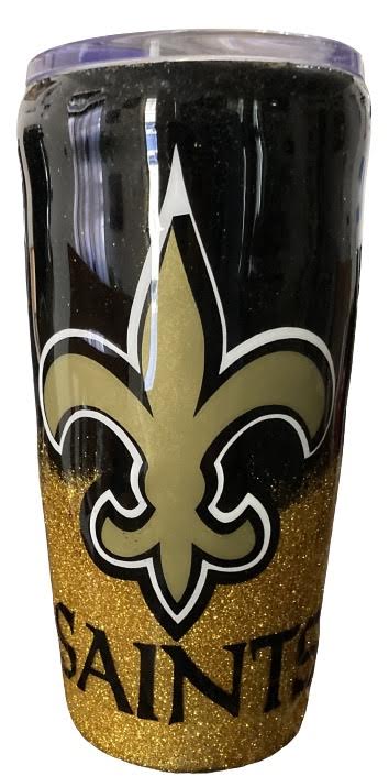 Saints Superdome Tumbler – HampNolia Custom Designs