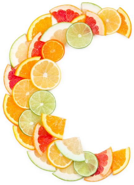 Orange, grapefruit, lime and lemon slice