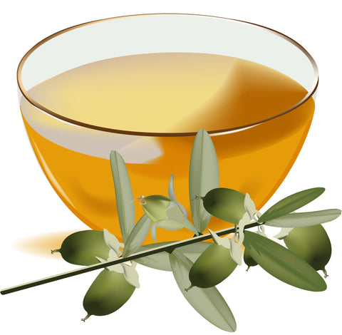 Bowl of Jojoba Seed Oil