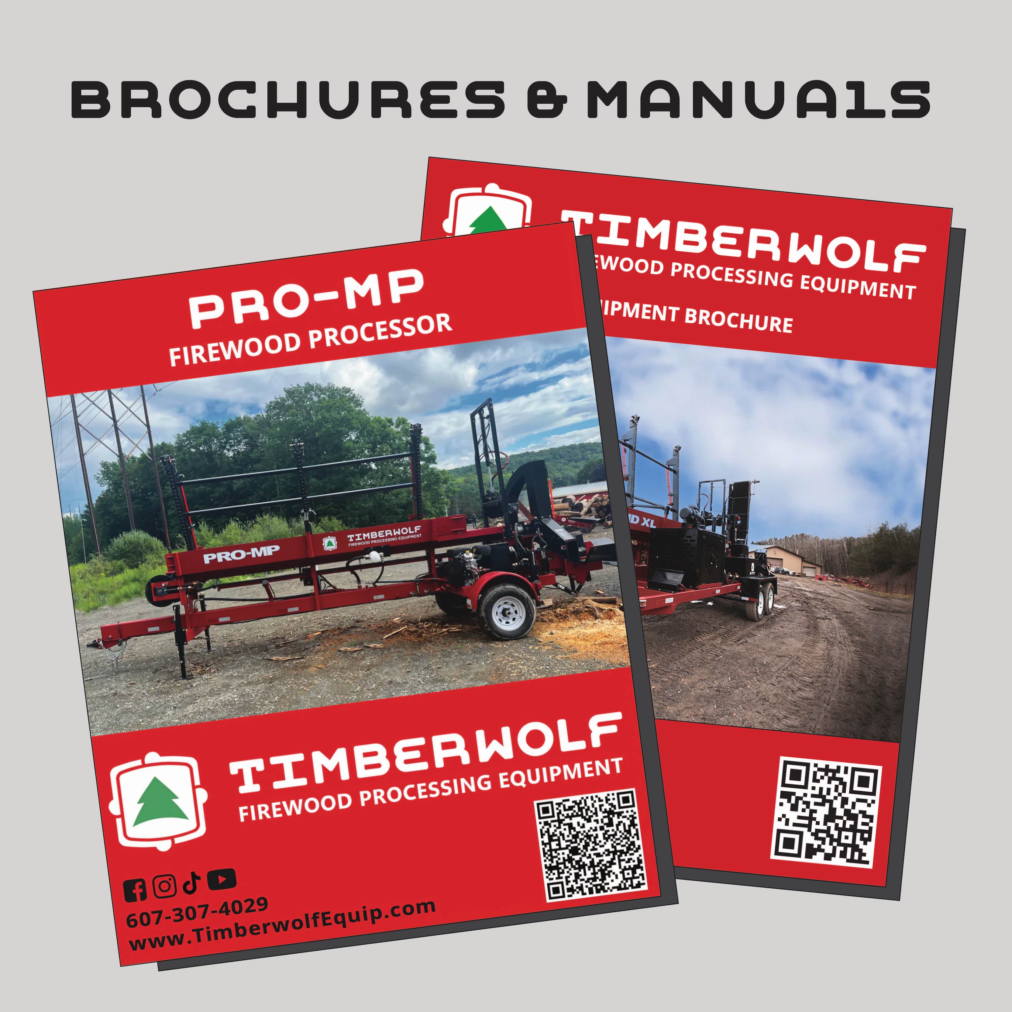 Timberwolf Equipment Brochures and Manuals