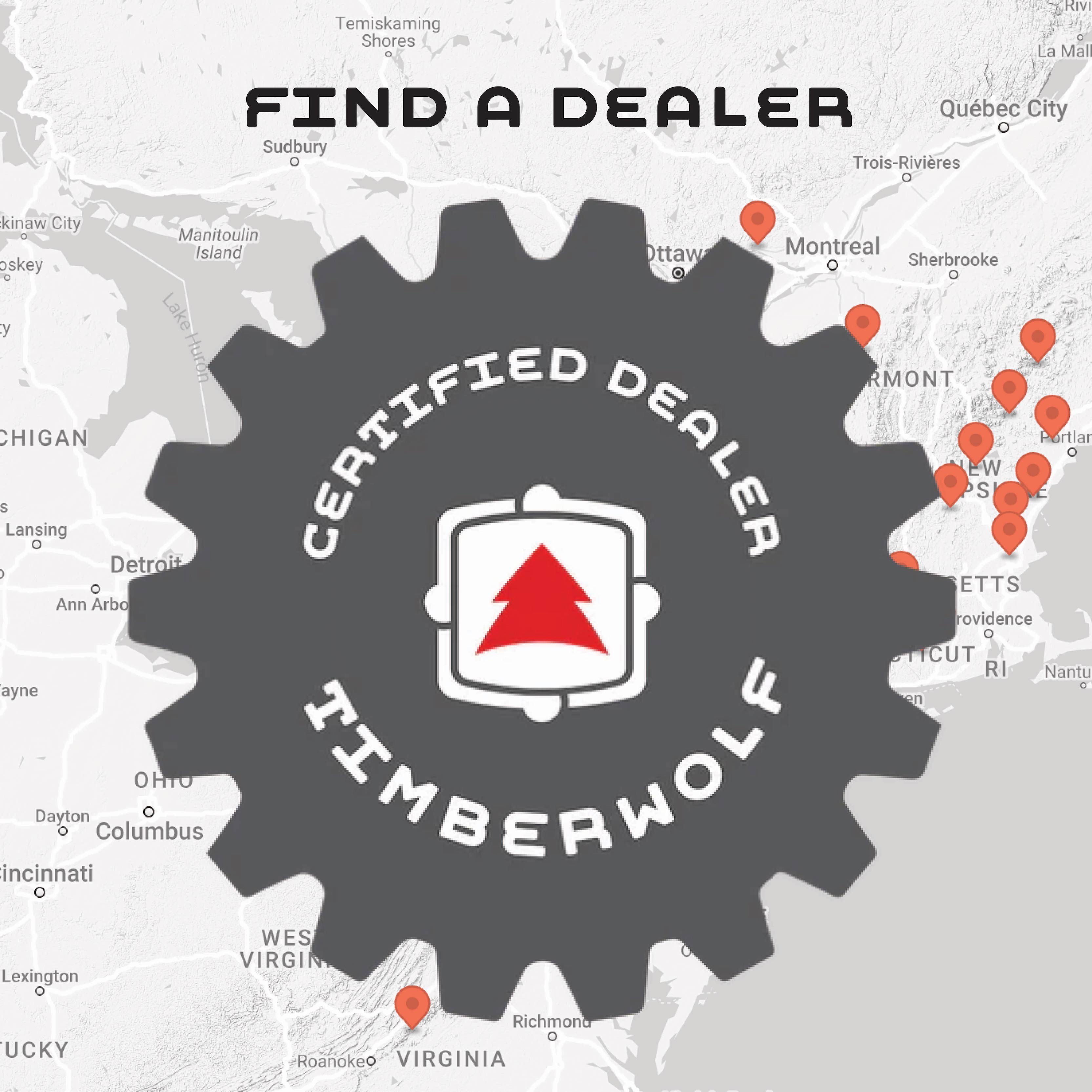 Find a Timberwolf Certified Dealer