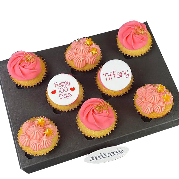 SET. 100 Caissettes à Mini Cupcakes Muffins Rose Fleurs