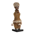 Gold Beads and Kente Cloth African Woman Namji Doll
