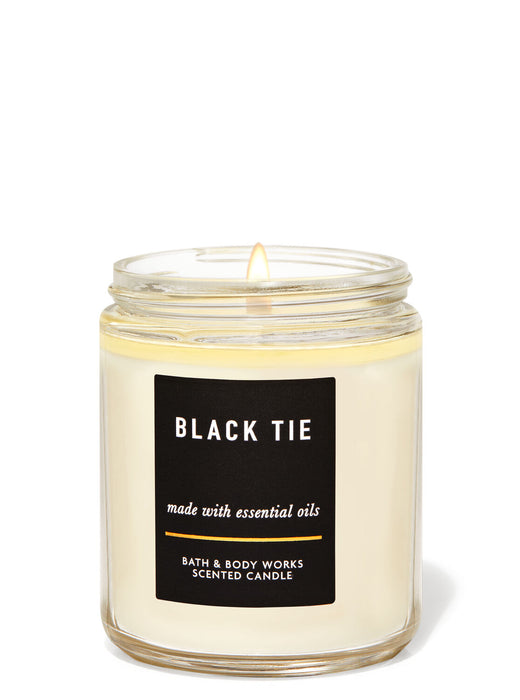 black bath and body works candle