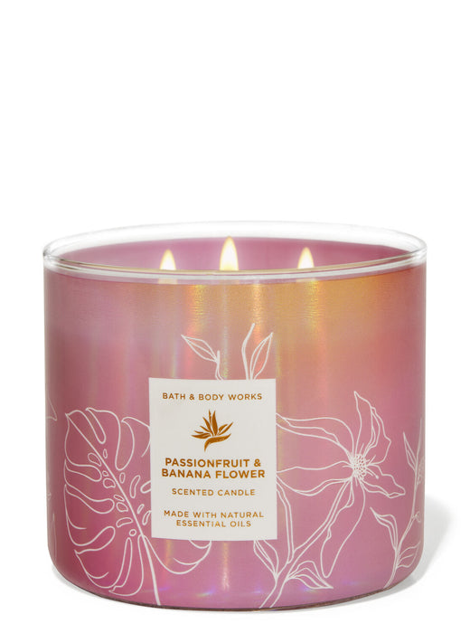 bath and body works pink pineapple candle