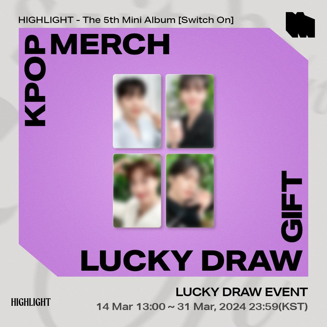 [Lucky Draw] HIGHLIGHT - The 5th Mini Album [Switch On]