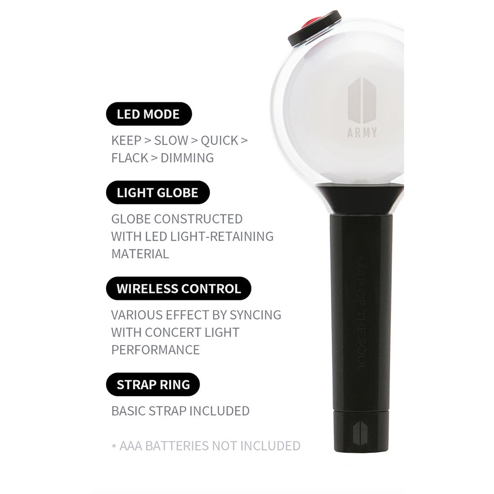 Mialoley BTS KPOP Boys Concert ARMY Bomb Light Stick Ver.2 Bangtan Lamp  Lightstick