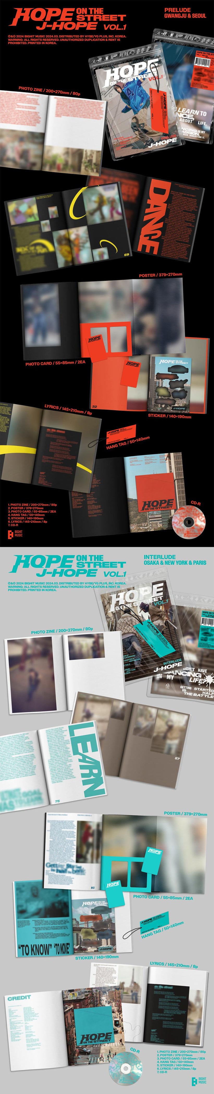 j-hope - Special Album 'HOPE ON THE STREET VOL.1'