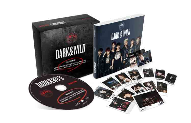 BTS - DARK & WILD 1st アルバム