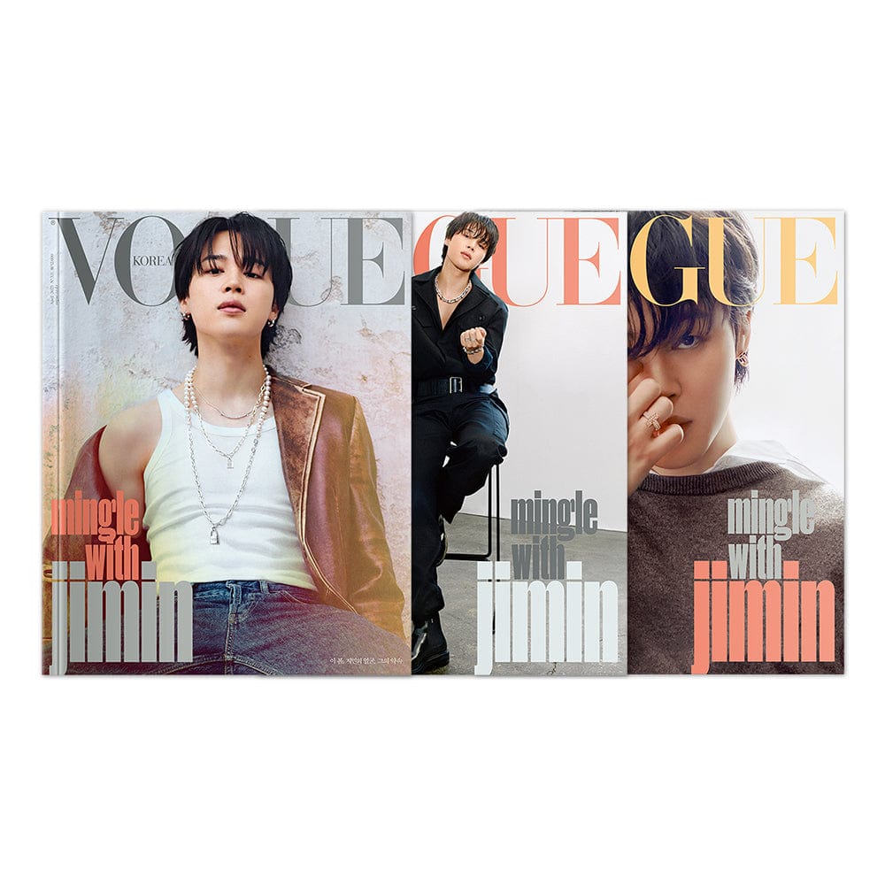 Jimin Shines in Tiffany for Elle Korea November 2023 Covers