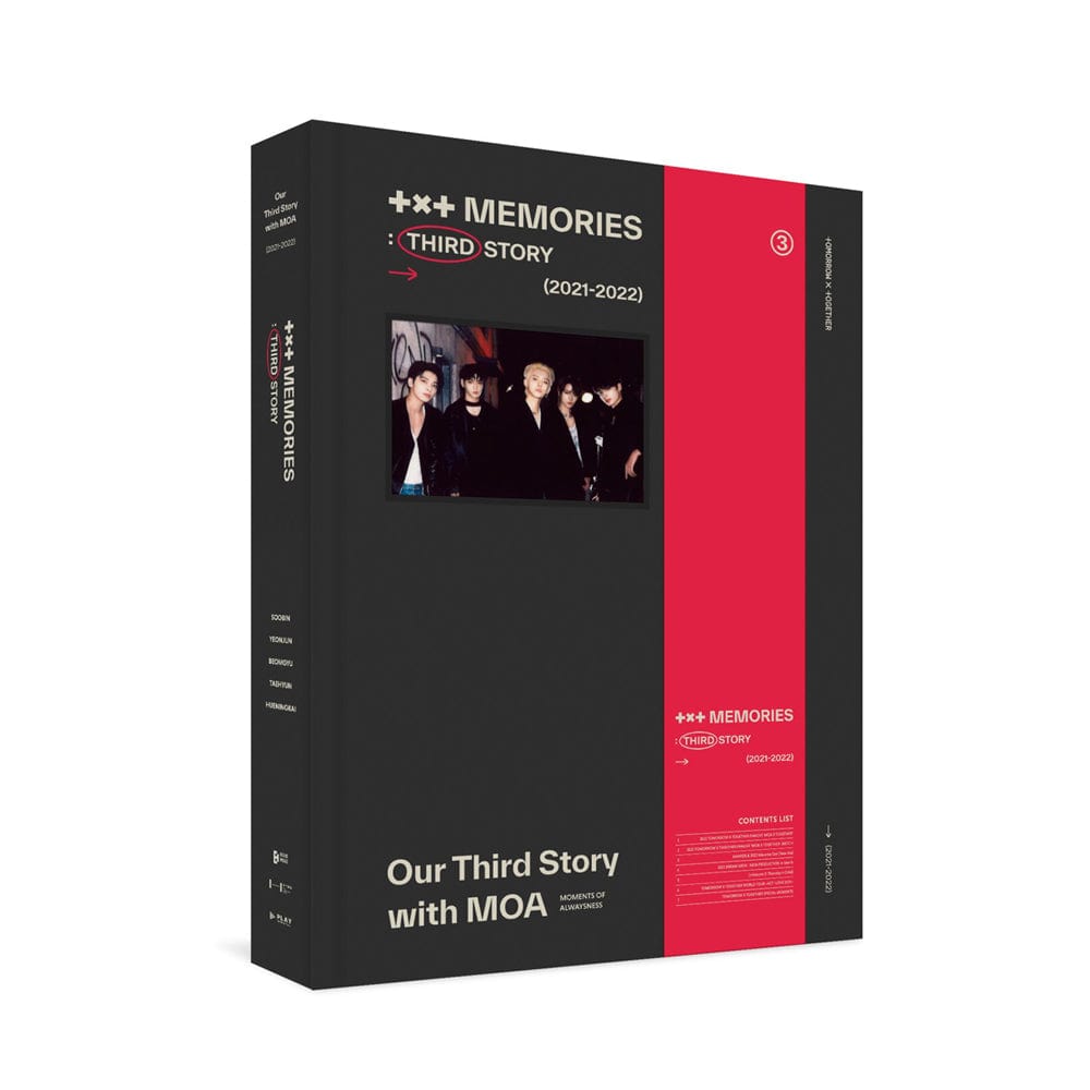 TXT (TOMORROW X TOGETHER) - MEMORIES : THIRD STORY DVD