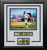 Anthony Volpe Signed Framed 11x14 New York Yankees Photo Fanatics