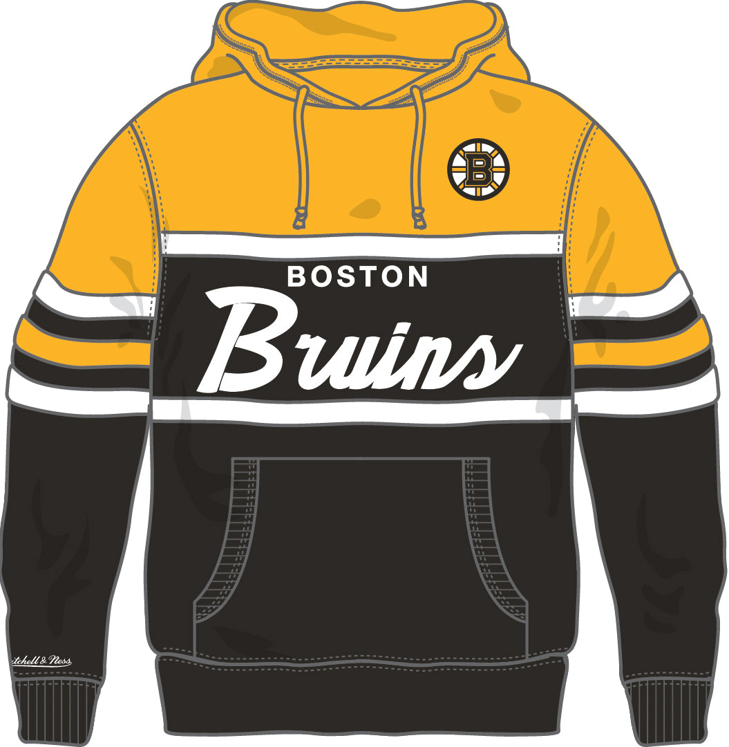 Boston Bruins Pullover Fleece Hoodie - Mens