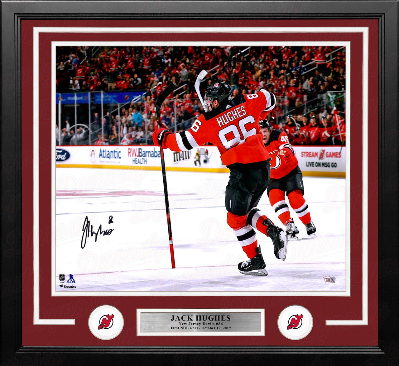 Jack Hughes New Jersey Devils Signed Autographed 8x10 Photo