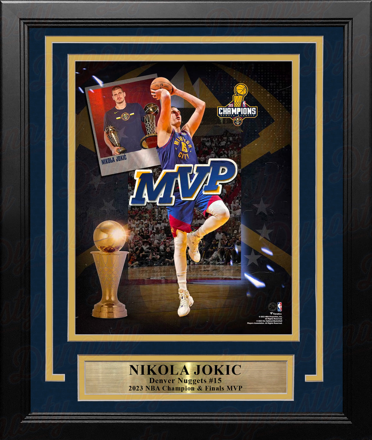 Denver Nuggets: Nikola Jokić 2023 Icon Poster - Officially Licensed NB