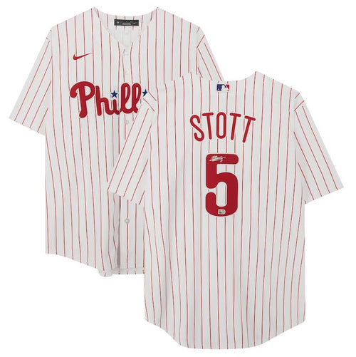 Bryson Stott Autographed Team Issued Red Alternate Jersey