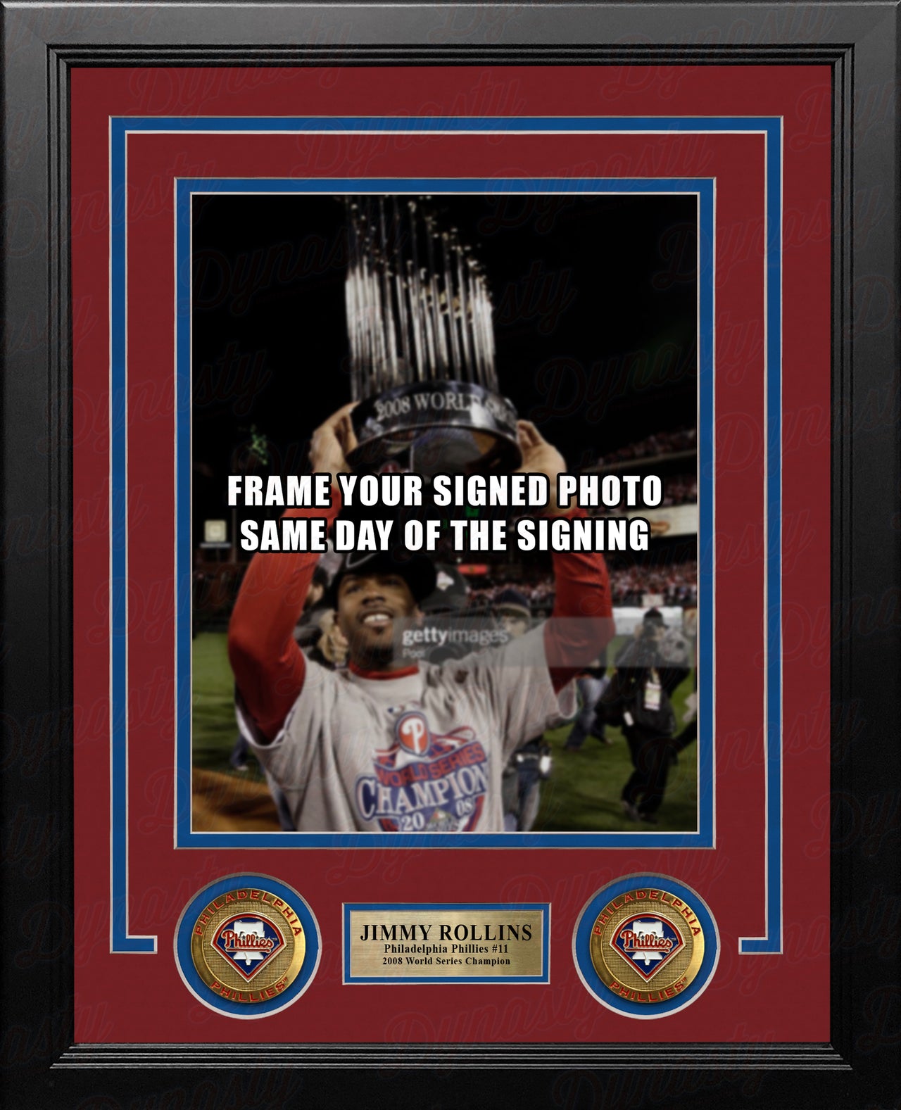 Jimmy Rollins Philadelphia Phillies Photo-Op Frame Kit with