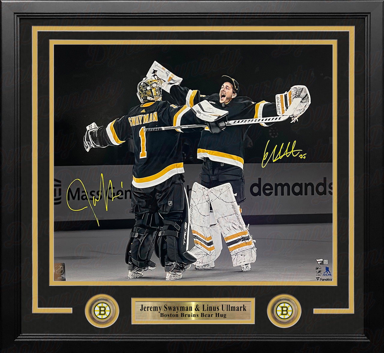 Framed Linus Ullmark Boston Bruins Autographed 2023 NHL All-Star Game  Adidas Authentic Jersey