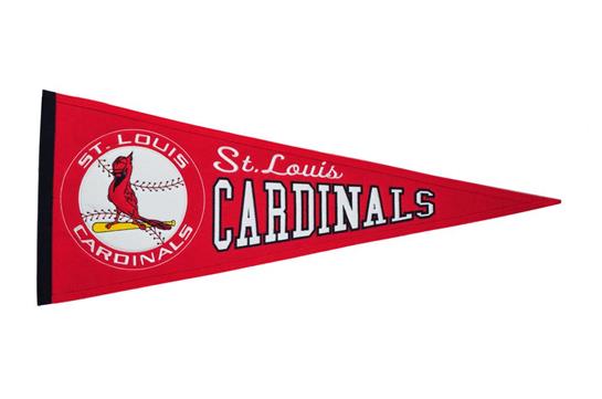 St. Louis Cardinals World Champions Banner by Allen Beatty