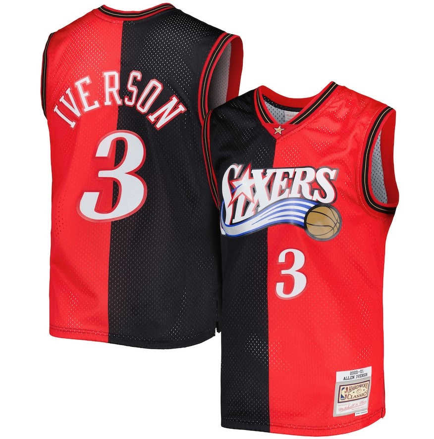 Mitchell & Ness Philadelphia 76ers Allen Iverson Swingman Black Jersey