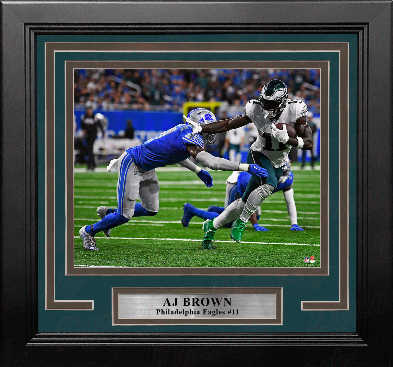 A.J. Brown Philadelphia Eagles Framed 15 x 17 Stitched Stars Collage