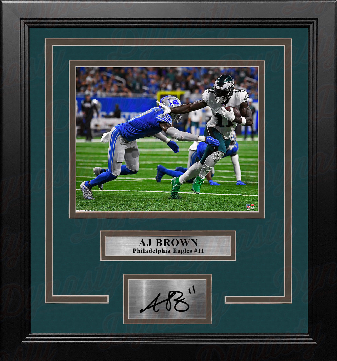 Miles Sanders First Game Philadelphia Eagles 8x10 Framed