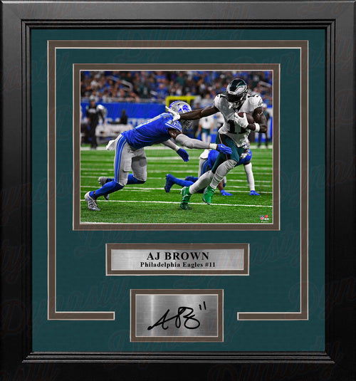 Framed DeVonta Smith and A.J. Brown Philadelphia Eagles Facsimile Laser  Engraved Auto 17x23 Dual Football Photo - Hall of Fame Sports Memorabilia