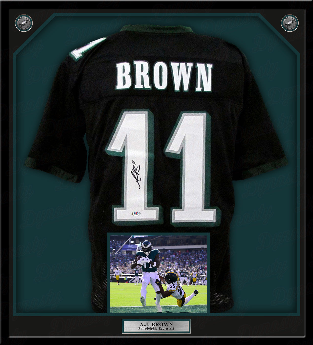 Brian Dawkins Autographed Green Pro Style Jersey- JSA W *Black – The Jersey  Source