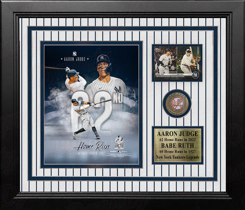 Babe Ruth Framed New York Yankees Jersey 