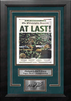 Philly Special Drawn on A Philly Special Christmas by Trey Burton  autographed today at the PEC in Oaks PA : r/eagles