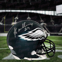 Aj Brown Philadelphia Eagles Signed Salute to Service mini Helmet JSA