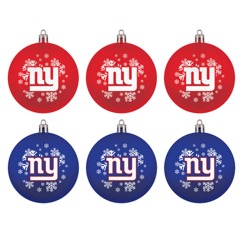 New York Giants NFL Home & Away Jersey Ornament 2 Pack Set - 6